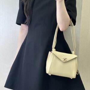 Chanel 26A Trapezoid Handbag in Smooth Calfskin