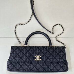 Chanel Coco Handle Denim Handbag