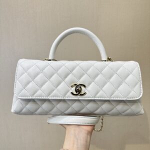 Chanel Coco Handle Leather Handbag, 30 cm