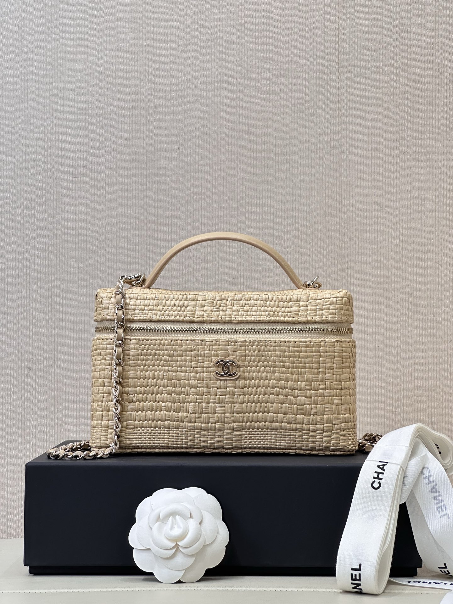 Chanel 26P Woven Box Bag