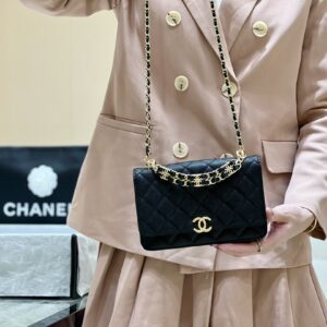 22K Classic WOC Textured Cowhide Crossbody Bag