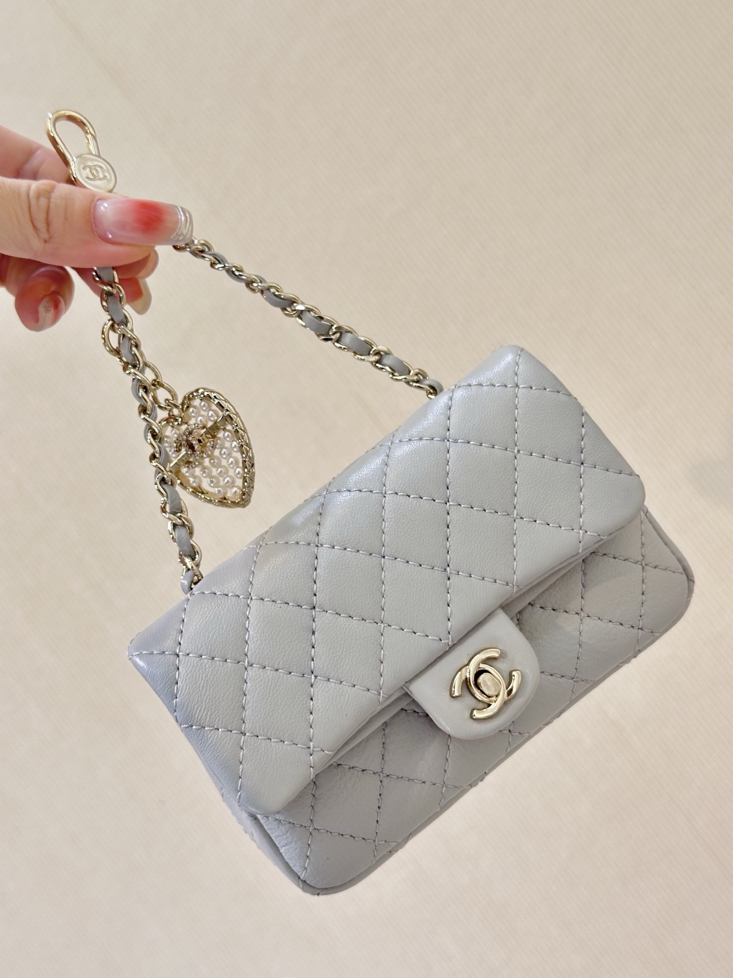 Chanel 25A Super Mini CF Hanging Bag
