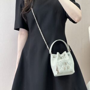 Chanel 25B Mini Chain Drawstring Bucket Bag