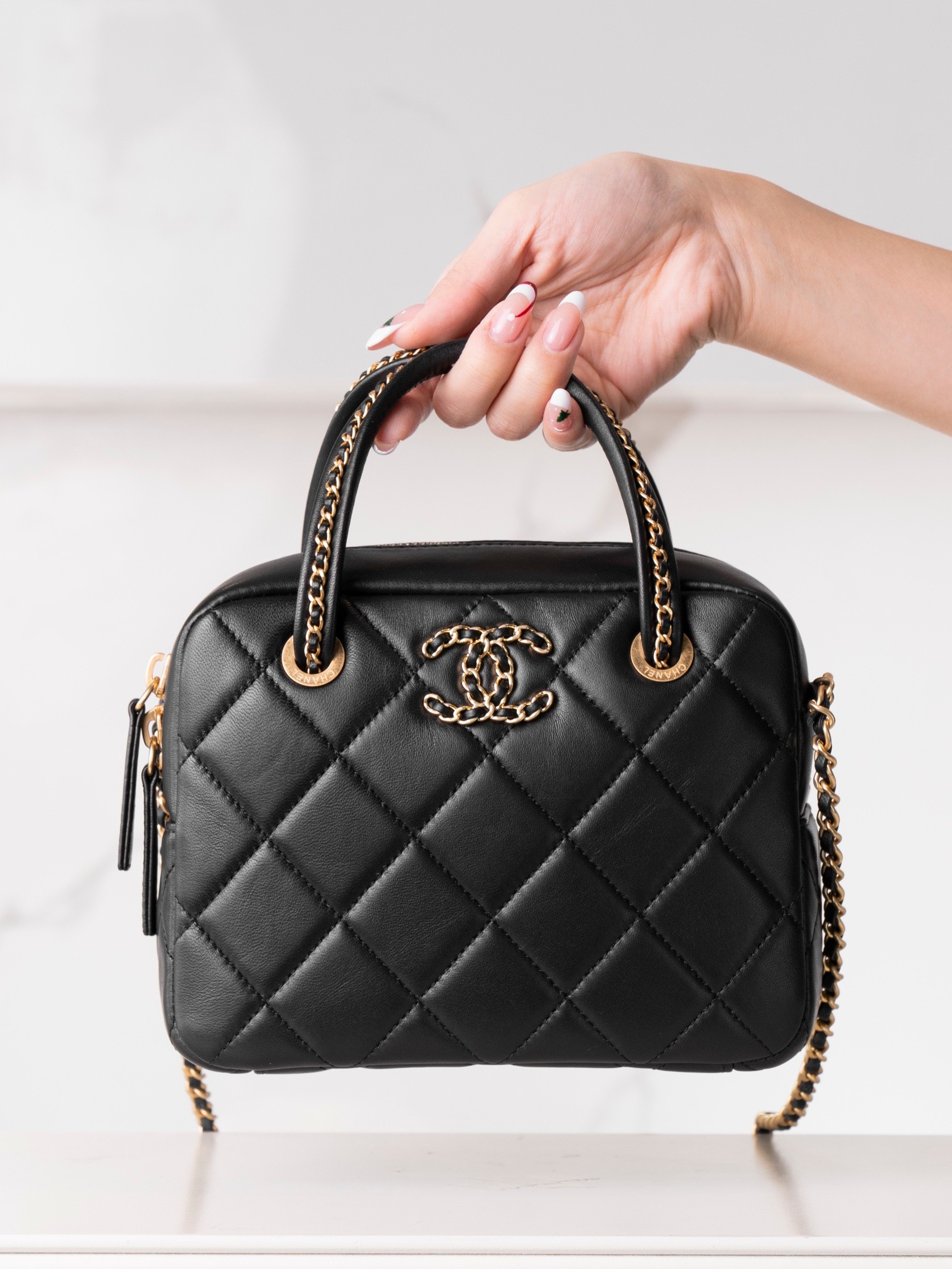 Chanel 25C Early Spring Leather Camera Bag