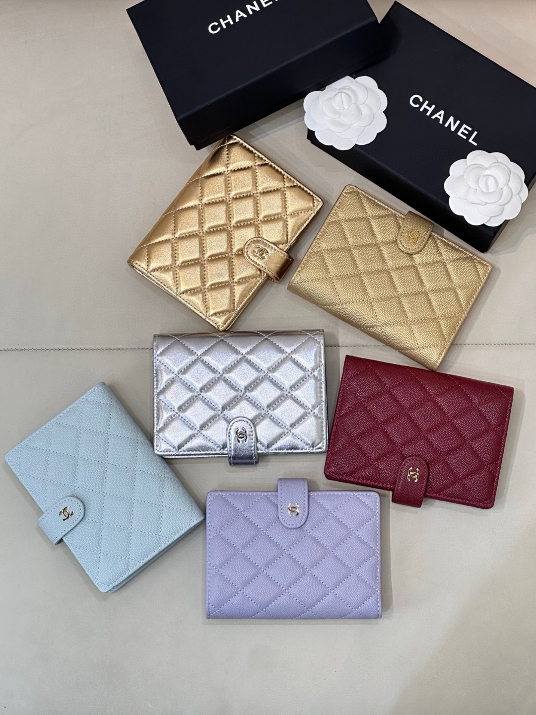 Chanel 96066 Leather Wallet