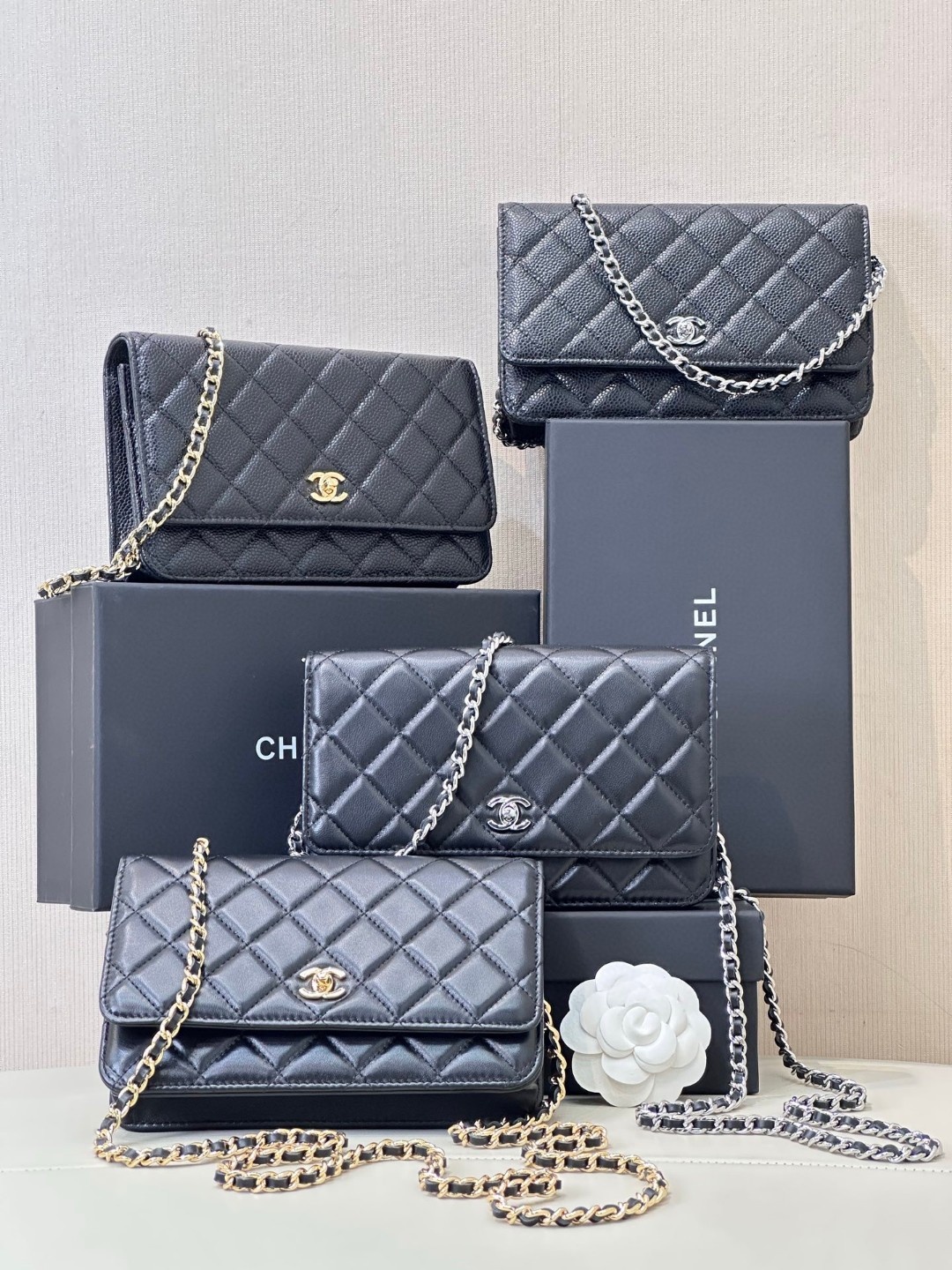 4241 Lambskin WOC Envelope Crossbody Bag