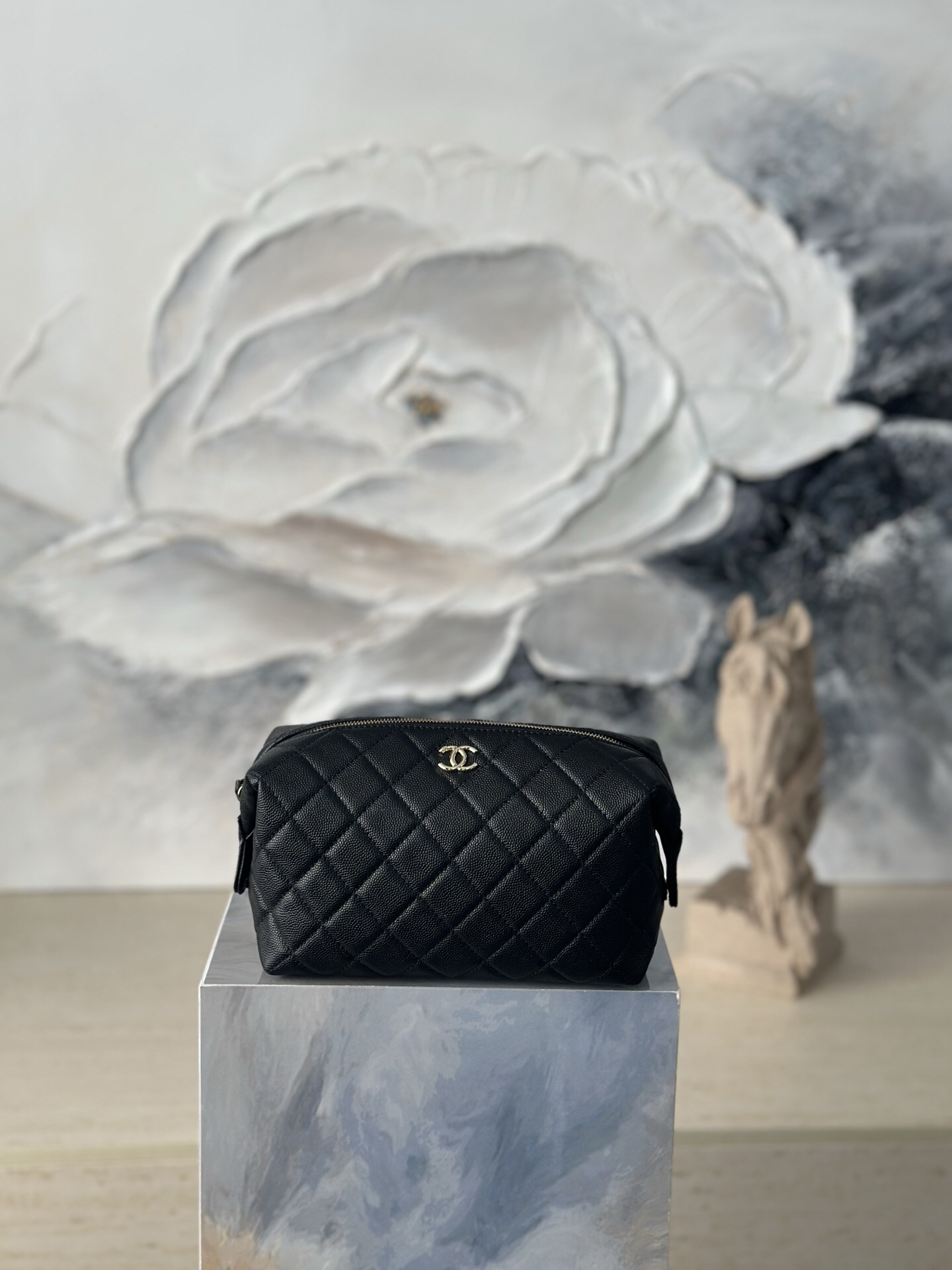 Chanel Spring/Summer Small Zip Carry Bag A4990