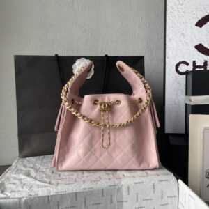 Chanel Quilted Calfskin Hobo Bag AS5293