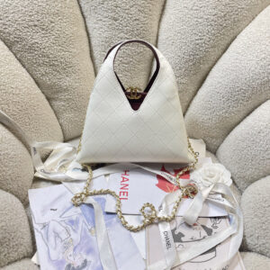 Chanel 26A Calfskin Triangular Handbag