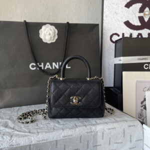 Chanel Coco Handle Mini Flap Top Handle Crossbody Bag AS4244