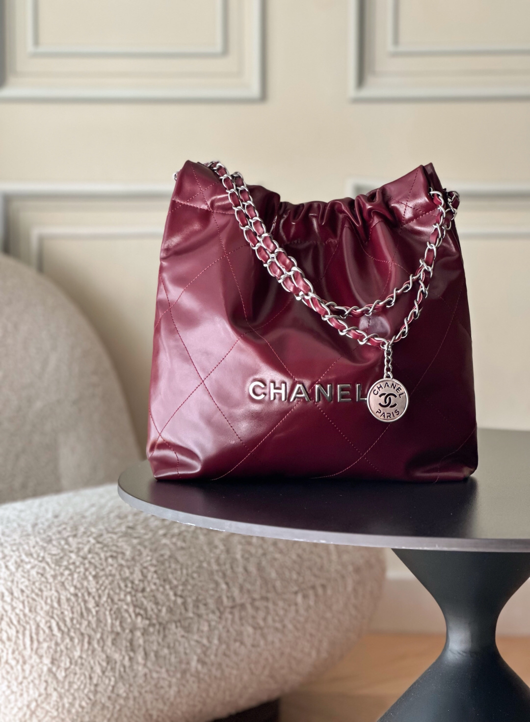 Chanel AS3260 Drawstring Shoulder Bag