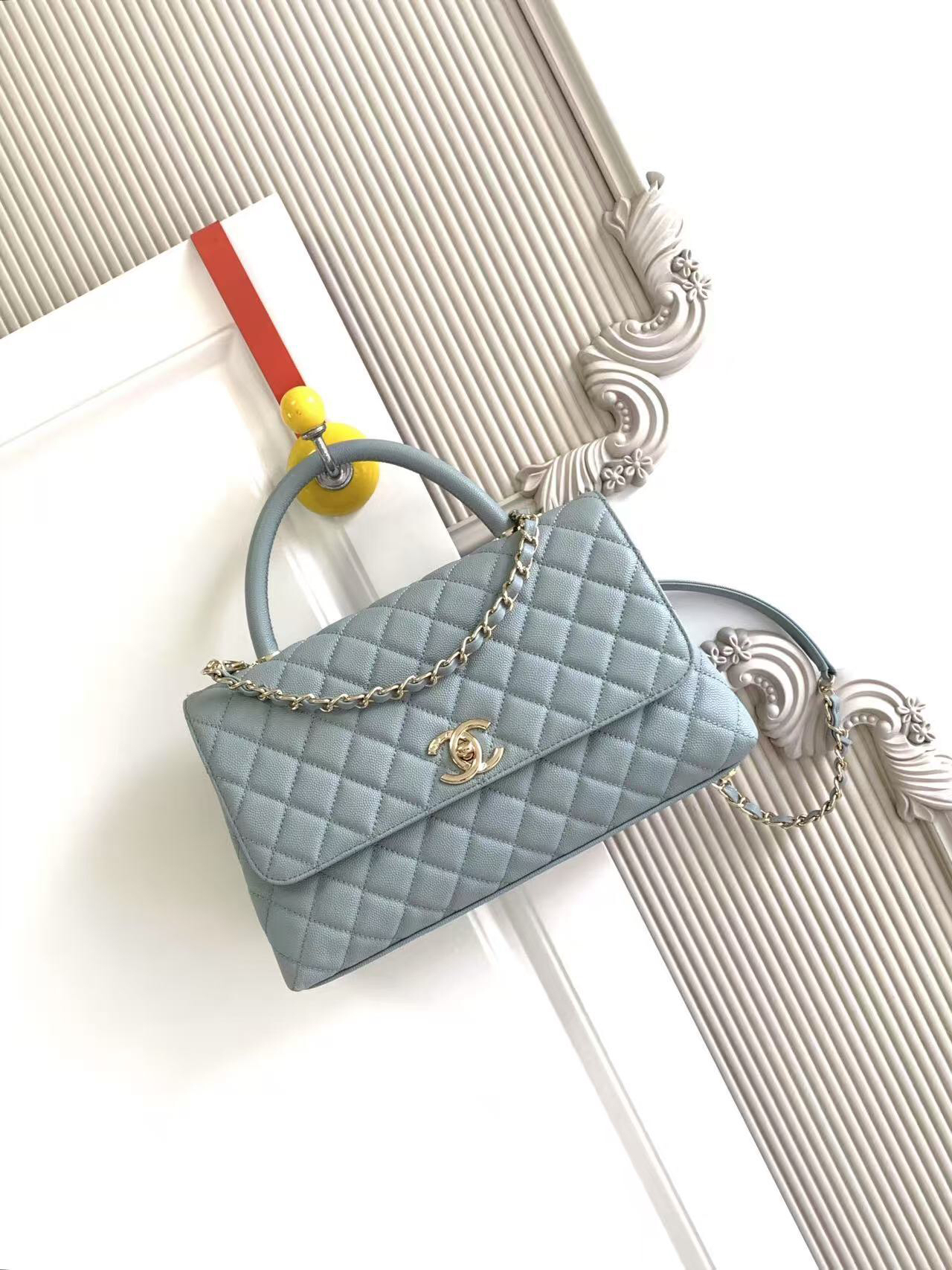 Chanel Coco Handle Mini Flap Top-Handle Handbag
