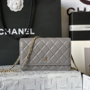 Chanel CF WOC Lambskin Chain Wallet