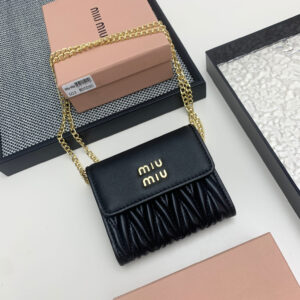 Miu Miu Leather Zip Coin Purse