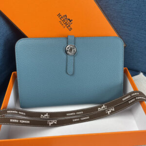 Hermès Dogon Duo Leather Wallet