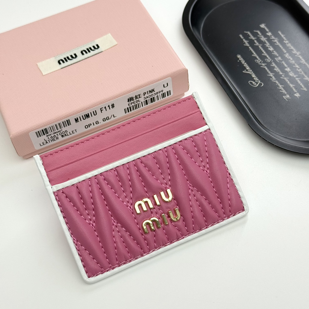 Miu Miu F11 Lambskin Wallet