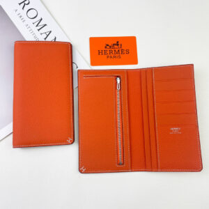Hermès Evercolor Leather Long Wallet