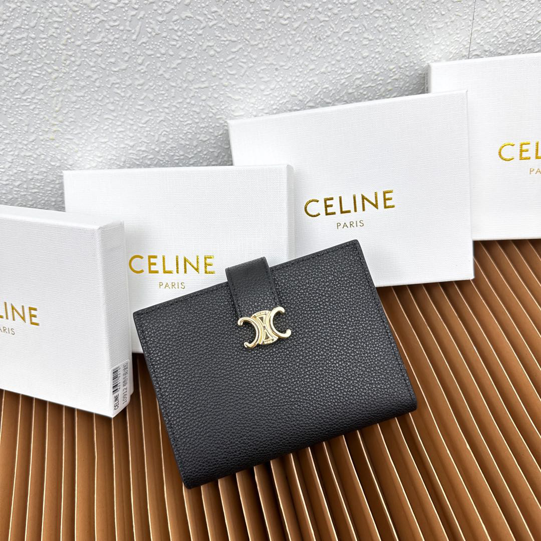 CELINE VICTOIRE Medium Wallet in Soft Calfskin