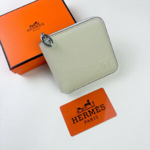 Hermès Silk’in Leather Wallet