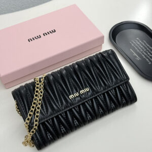Miu Miu Matelasse Lambskin Mini Bag