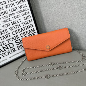 Hermes R.M.S Evercolor Togo Leather Wallet