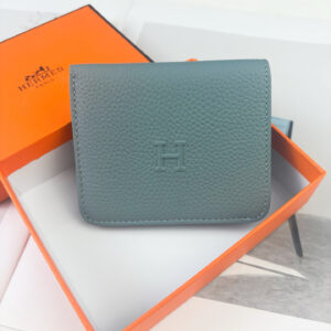 Hermès Silk’in Togo Calfskin Wallet, Women’s Model 6516