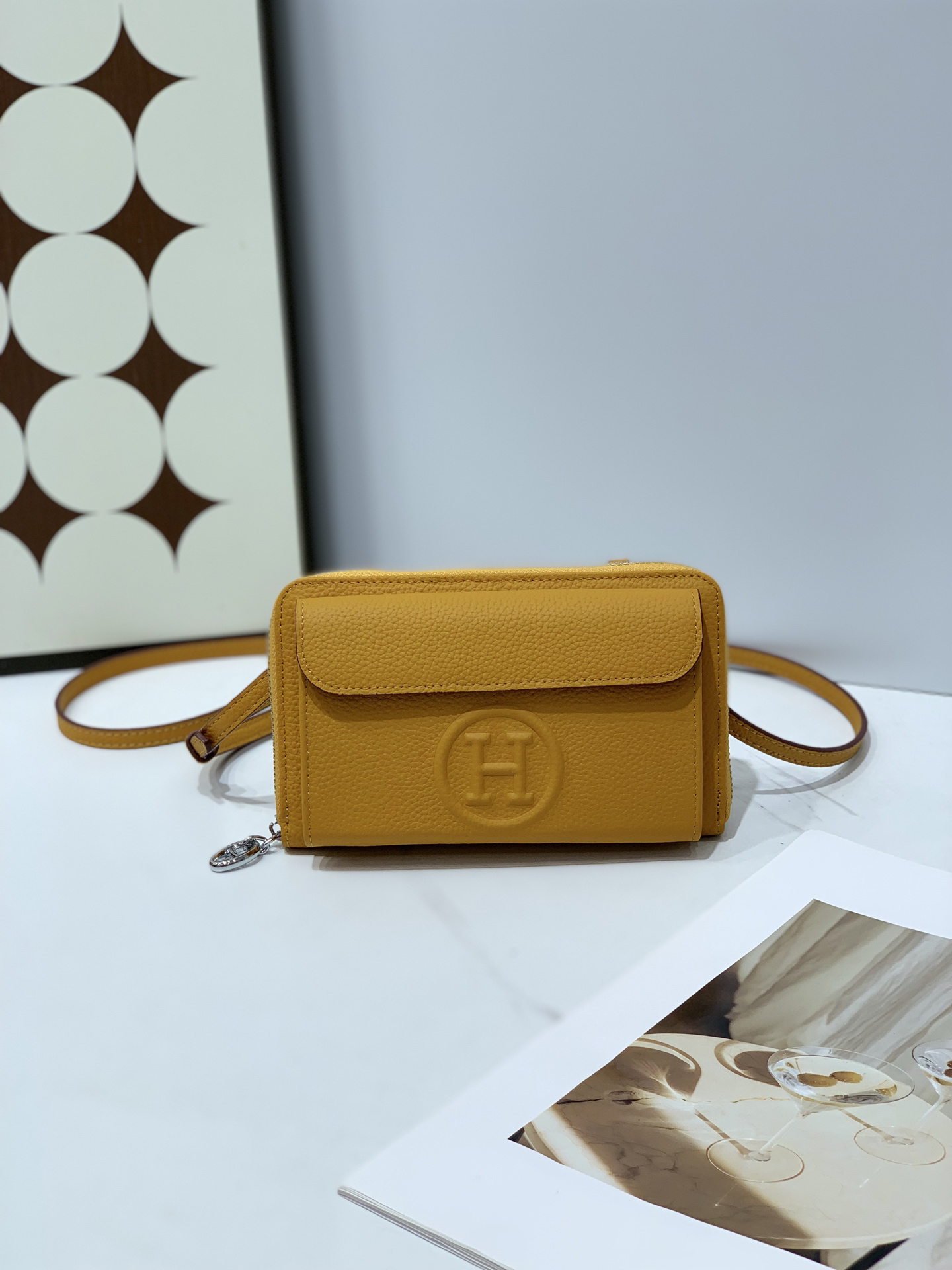 Hermès Togo Calfskin Crossbody Bag