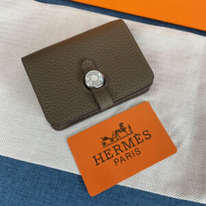 Hermes Togo Leather Card Holder