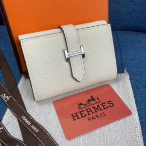 Hermès Togo Leather Trifold Wallet