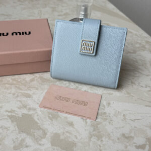 Miu Miu Slim Leather Wallet