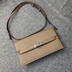 Hermes Kelly Leather Shoulder Bag