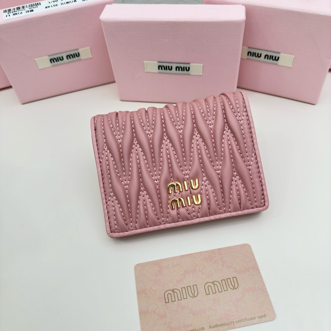 Miu Miu Lambskin Wallet
