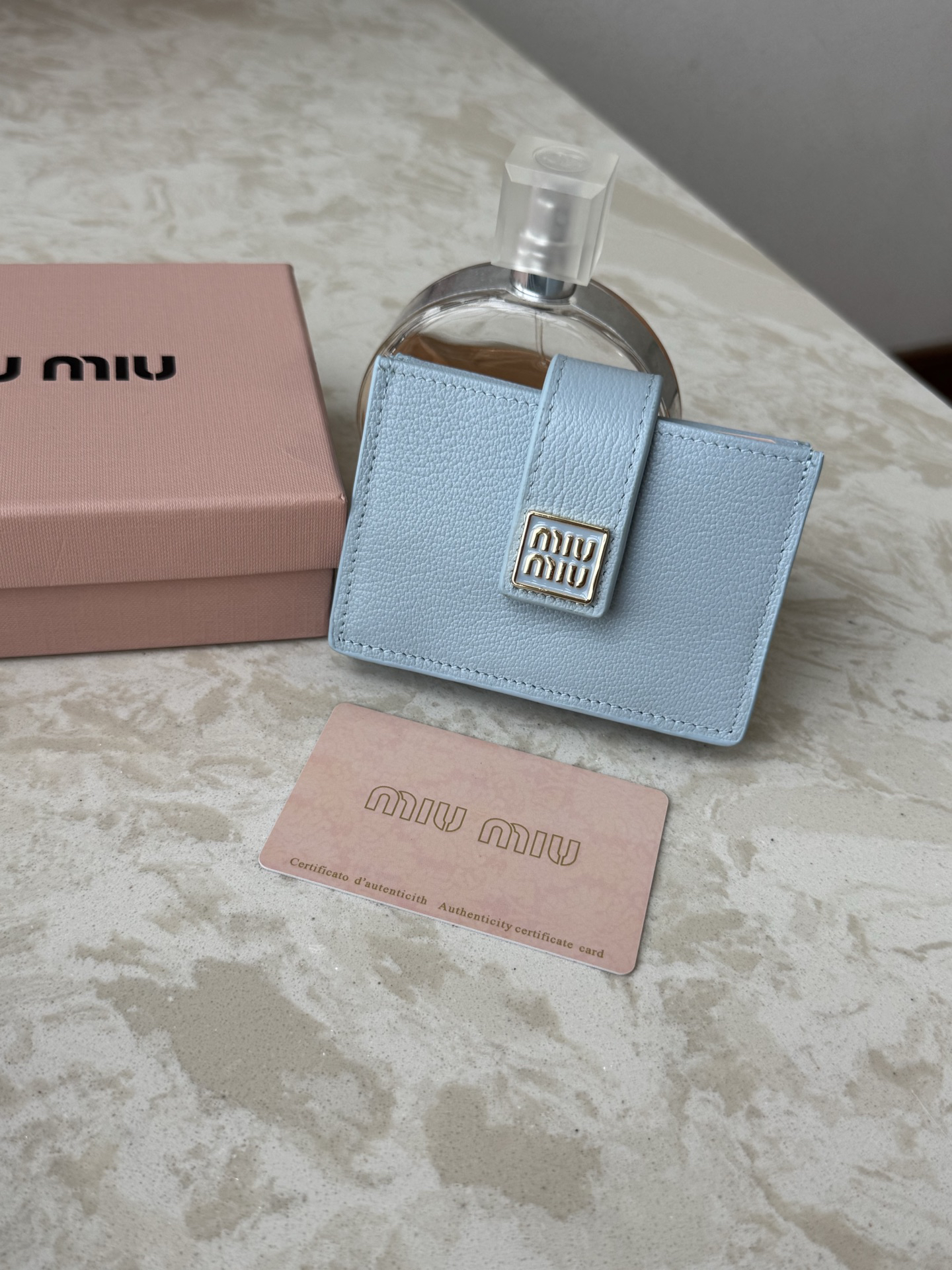 Miu Miu Slim Leather Wallet