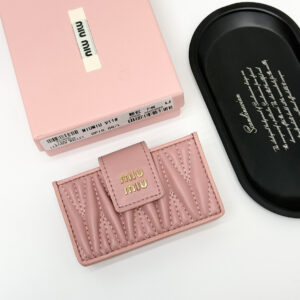 Miu Miu V11 Accordion Pleated Card Holder