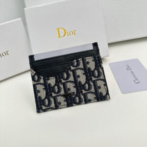 Dior D18 Slim Calfskin Wallet