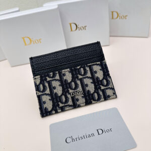 Dior D43 Slim Calfskin Wallet