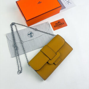 Hermès Long Wallet with Detachable Strap