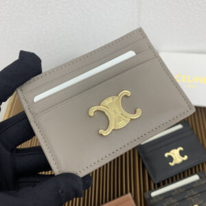 Triomphe Canvas Card Holder