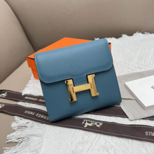 Hermès Constance Pebbled Leather Shoulder Bag
