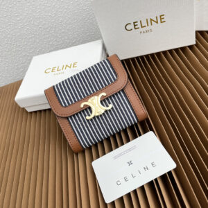 Celine Triomphe Small Foldable Wallet