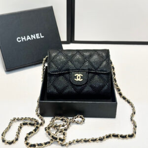 CHANEL Caviar Leather Mini Backpack
