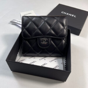 Chanel Leather Wallet and Card Holder