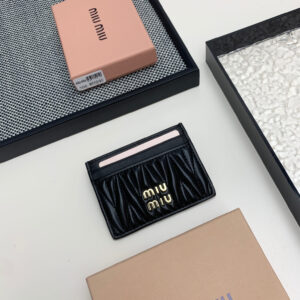 Miu Miu Lambskin Wallet Card Holder