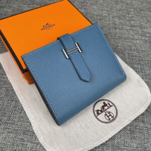 Hermès Palm-Grain Leather Wallet