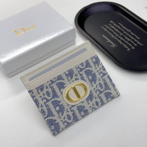 Dior D46 Slim Leather Card Holder