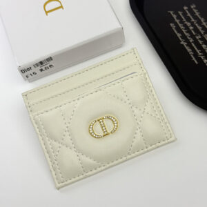 Dior F15 Slim Calfskin Leather Wallet