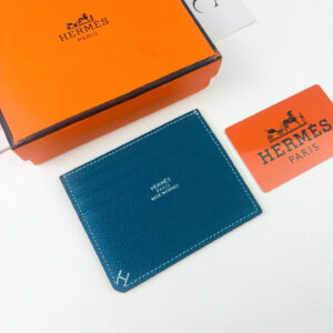 Hermès Emon Evercolor Calfskin Card Holder
