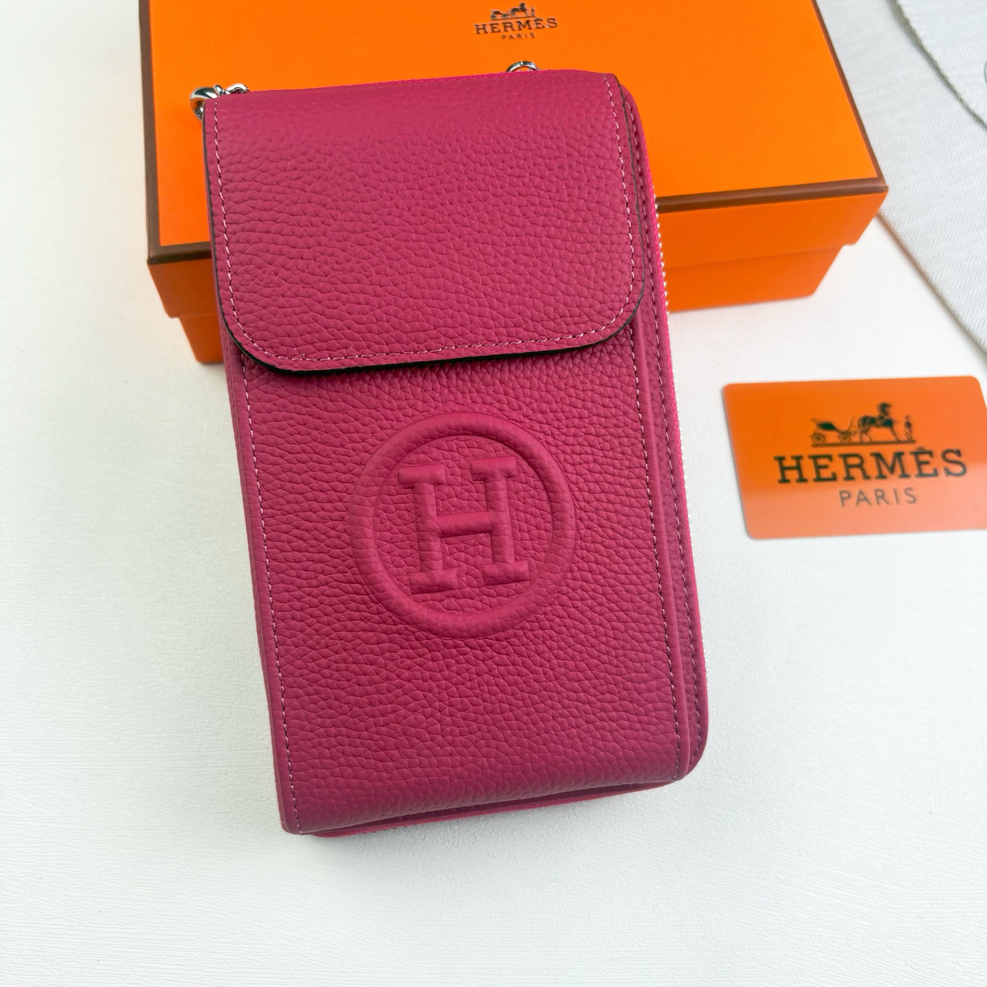 Hermes Togo Leather Convertible Shoulder Bag