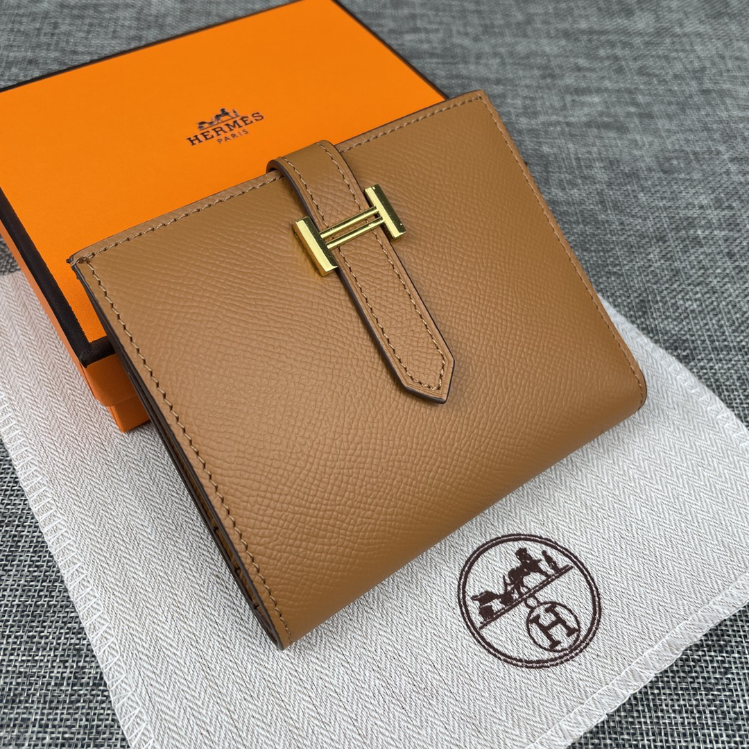 Hermès 5120 Palm-Grain Leather Wallet