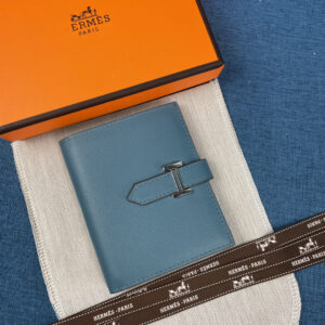 Hermes Leather Vertical Wallet